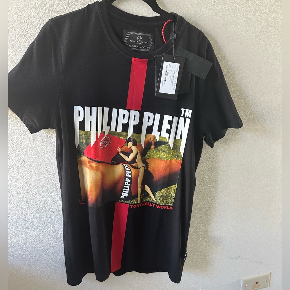 Philipp Plein men’s Tony Kelly tshirt size medium